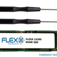Flexx LX300 128GB NVME SSD Kit for MacBook Pro Late 2013-2015 and MacBook Air Mid 2013-2017