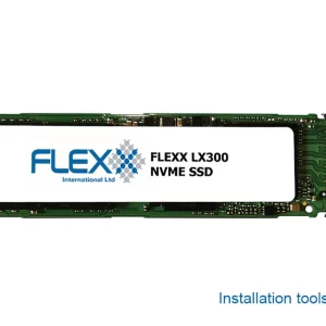 Flexx LX300 128GB NVME SSD kit with USB enclosure for MacBook Pro Late 2013-2015 and MacBook Air Mid 2013 - 2017